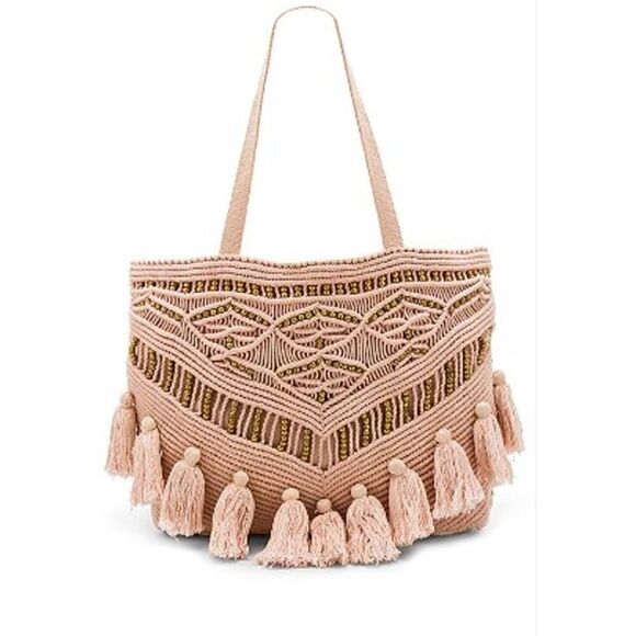 Cleobella Swoon Tote Bag in Blush - Picture 1 of 10
